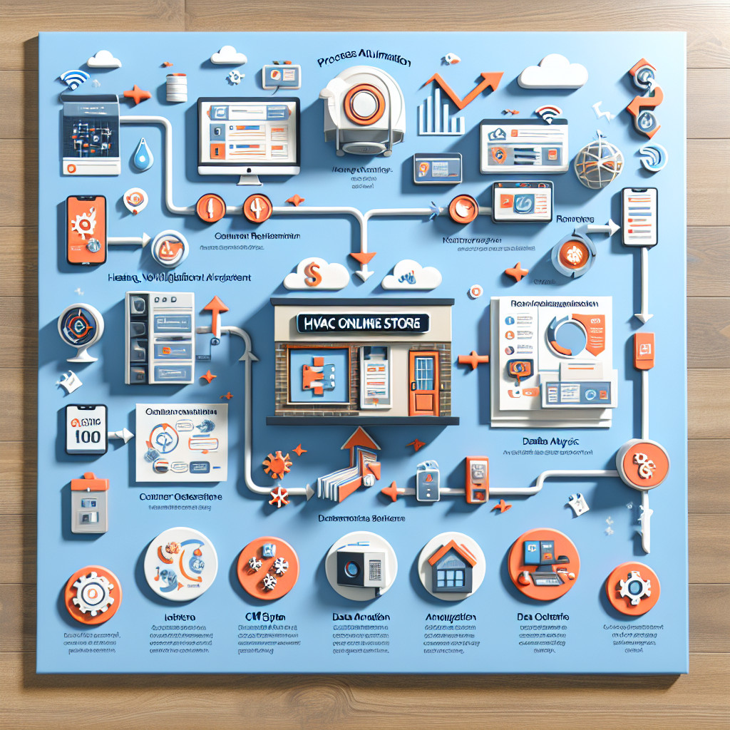 Integracja sklepu internetowego z systemem CRM w HVAC.